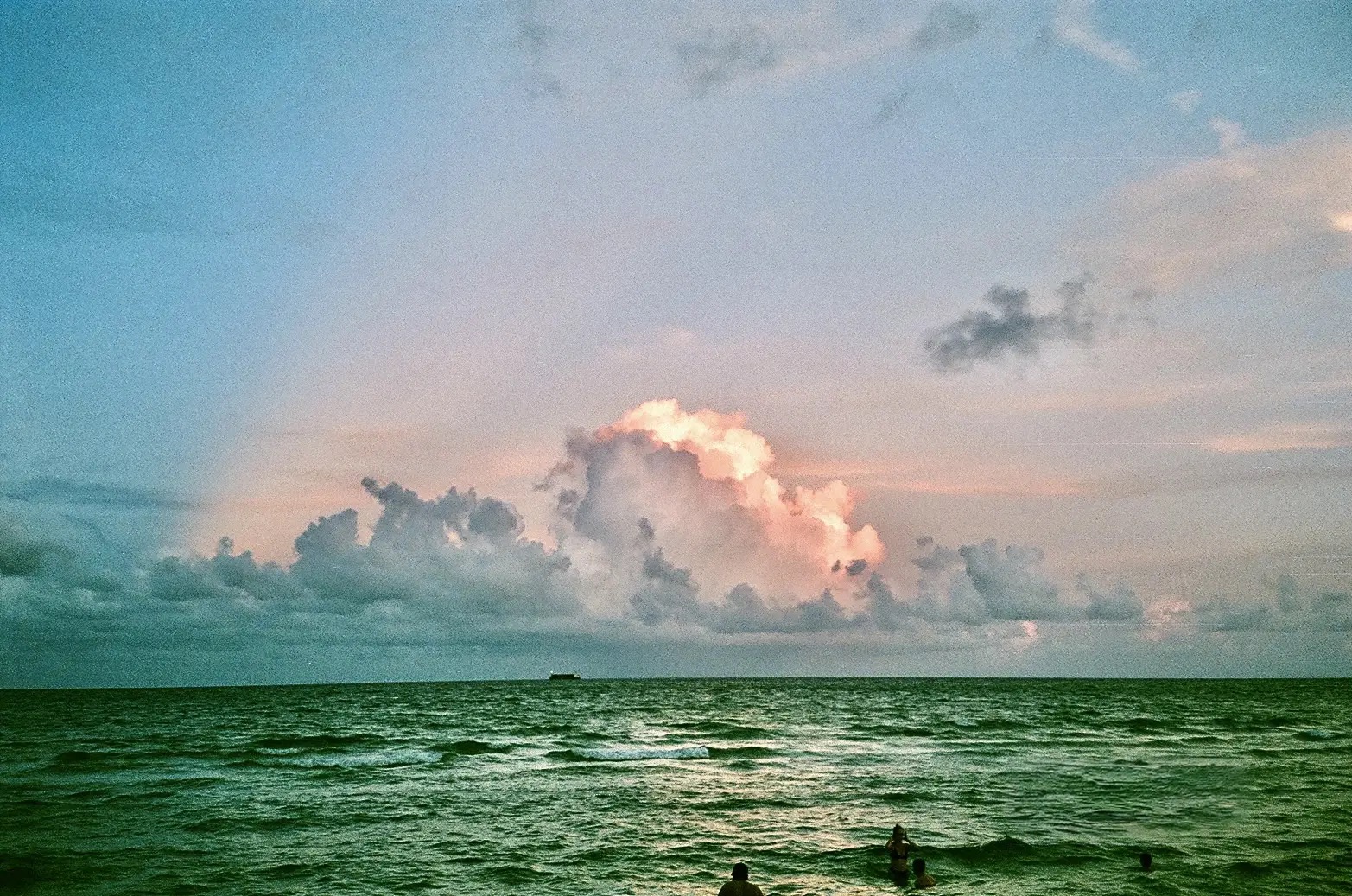 Ocean Cloud Scene